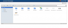 Визуальный редактор Joomla - JL Editor - Расширения Joomla Файловый менеджер