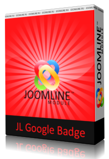 модуль Google badge для joomla