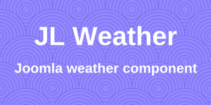 Погода для Joomla - JL Weather