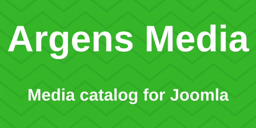 Argens Media - медиа каталог Joomla